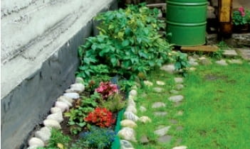 Widok ogrodu przed metamorfozą