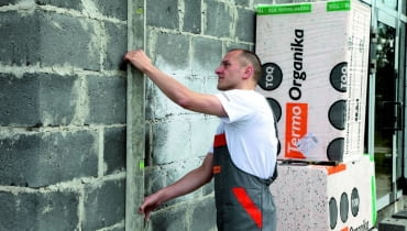 system ociepleń, płyty