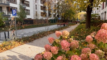 Nowy woonerf na ul. Brandysa