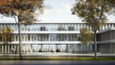 Wejście do szkoły - wizualizacja