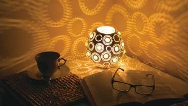 Lampa z tykwy Lampa z tykwy