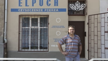 Zakładu Czyszczenia Pierza „Elpuch" w Elblągu