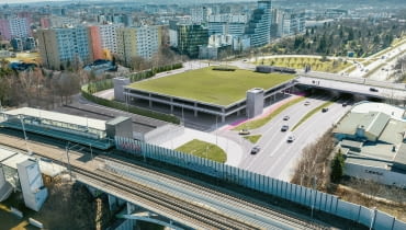 Zintegrowany węzeł przesiadkowy w Bronowicach. Proj. UCEES