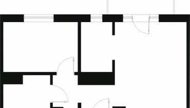Dwupokojowe, 39,5 m kw., dla 2 osób Dwupokojowe, 39,5 m kw., dla 2 osób