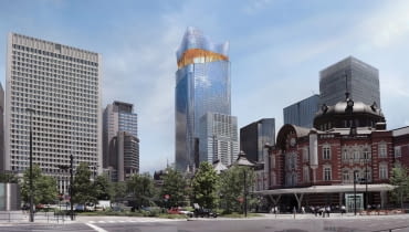 Torch Tower w Tokio Torch Tower w Tokio