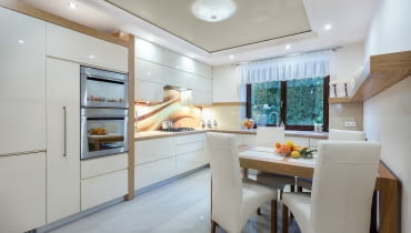 Biała kuchnia Meble kuchenne