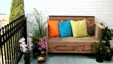 Ławka na balkon - tutorial krok po kroku. Zrób to sam Ławka na balkon - tutorial krok po kroku. Zrób to sam