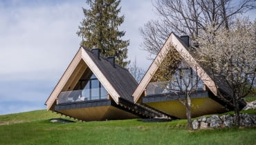 The Boats - zespół domków w Zakopanem. Proj. Karpiel Steindel Architektura The Boats - zespół domków w Zakopanem. Proj. Karpiel Steindel Architektura