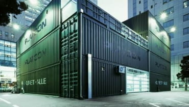 Platoon Kunsthalle, Seul platoon kunsthalle, seul, graft lab, kontener, archituktura kontenerowa