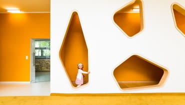 Przedszkole Mali Odkrywcy w Chróścicach. Proj. PORT - Józef Franczok, Marcin Kolanus