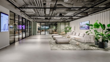 Warszawskie biuro banku SEB. Proj. Colliers Define Warszawskie biuro banku SEB. Proj. Colliers Define