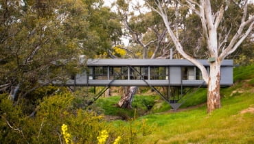 Dom-most w Australii. Proj. Max Pritchard Architect