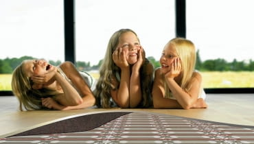 OGRZEWANIE PODŁOGOWE. DSVF-150, przewody grzejne, moc 150 W/m kw., 352 zł/m kw., Devi OGRZEWANIE PODŁOGOWE. DSVF-150, przewody grzejne, moc 150 W/m kw., 352 zł/m kw., Devi