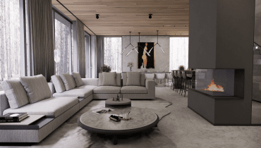 Opowieść o harmonii natury, światła i sztuki - wnętrza projektu pracowni Tissu