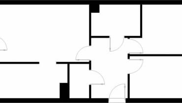 Trzypokojowe, 65,7 m kw., dla 3 osób.