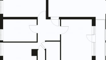 Trzypokojowe, 52,6 m kw., dla 3 osób