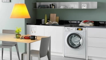 Pralka RPD 927 DX EU, klasa A+++, wsad 9 kg, roczne zużycie wody 11 300 l, 16 programów, 54 dB, Hotpoint, 1899 zł Pralka RPD 927 DX EU, Hotpoint