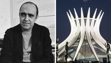 Oscar Niemeyer i katedra w Brasilii Oscar Niemeyer i katedra w Brasilii