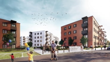 Mieszkanie Plus Toruń - ul. Okólna. Projekt: S.A.M.I Architekci Mieszkanie Plus Toruń - ul. Okólna. Projekt: S.A.M.I Architekci