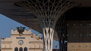 Dworzec Metropolitarny w Lublinie. Proj. Tremend Dworzec Metropolitarny w Lublinie. Proj. Tremend