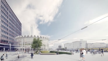 Nowa Rotunda. Zwycięski projekt autorstwa Bartłomieja Gowina i Krzysztofa Siuty.