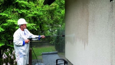 czyszczenie elewacji, mycie elewacji, tynk mineralny