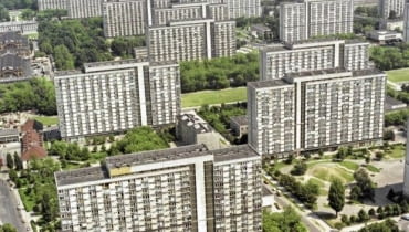 Osiedle Za Żelazną Bramą w połowie lat 80 Osiedle Za Żelazną Bramą w połowie lat 80