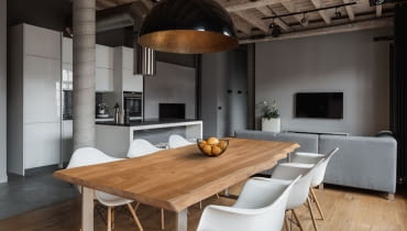 Mieszkanie w odcieniach szarości