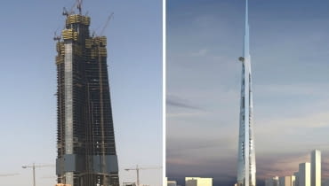 Jeddah Tower (Dżudda w Arabii Saudyjskiej) Jeddah Tower (Dżudda w Arabii Saudyjskiej)