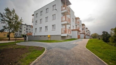 Nowe bloki komunalne w Białymstoku przy ul. Borsuczej