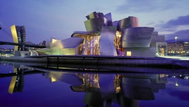 - Centrum kongresowe będzie dla Bydgoszczy niczym Muzeum Guggenheima dla Bilbao - stwierdził Żydowicz Muzeum Guggenheima, Bilbao, Hiszpania, Frank O. Gehry