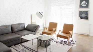 Apartament w Sopocie; proj.Marta Napiórkowska-Łosin ManaDesign stylowe mieszkanie, dobrze urządzone mieszkanie