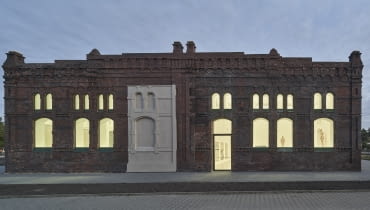 Galeria Sztuki Współczesnej PLATO w Ostrawie. Proj. KWK Promes