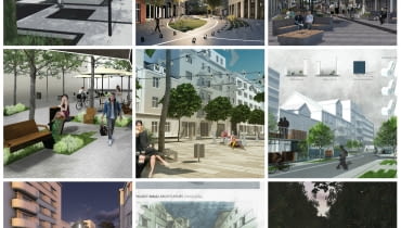 Konkurs architektoniczny 'Zmieniamy Abrahama' - miejski woonerf w Gdyni