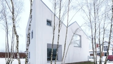 SunGarden - jednorodzinny dom w Poznaniu, projekt: menthol architects