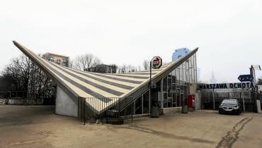 18.02.2015 Warszawa . Stacja Warszawa Ochota . Fot. Adam Stepien / Agencja Gazeta SLOWA KLUCZOWE: pkp pociag stacja dworzec kolej peron warszawa ochota /FR/