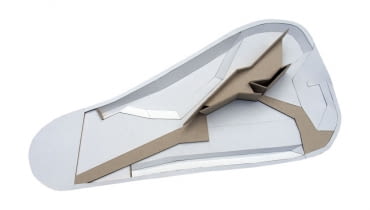 FLAME - pawilon wystawienniczo-promocyjny w Żorach zaprojektowany przez OVO Grąbczewscy Architekci OVO Grąbczewscy Architekci, flame, pawilon, polska, żory