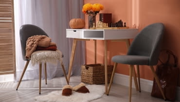 Barwy ciepłe we wnętrzach Barwy ciepłe we wnętrzach