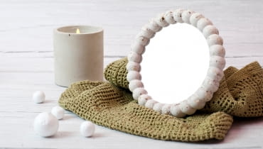 Zrób to sam: ozdabiamy lustro