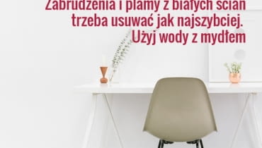 Do malowania ścian wybierz zmywalną farbę - znacznie łatwiej usuniesz z niej zabrudzenia