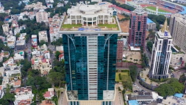 Replika Białego Domu na wieżowcu w Bengaluru Replika Białego Domu na wieżowcu w Bengaluru
