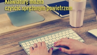 Klawiatura to prawdziwa pułapka na okruszki i inne zanieczyszczenia Klawiatura to prawdziwa pułapka na okruszki i inne zanieczyszczenia
