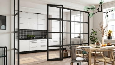 Szkło w aranżacji wnętrz.