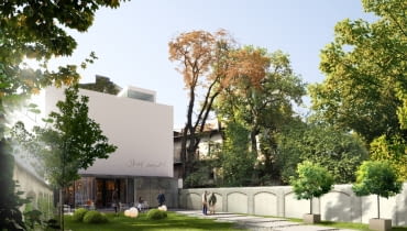 Pawilon Józefa Czapskiego w Krakowie - wizualizacja Pawilon Józefa Czapskiego w Krakowie