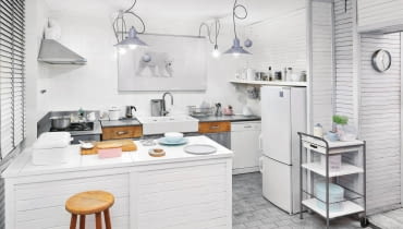 Meble kuchenne, biała kuchnia