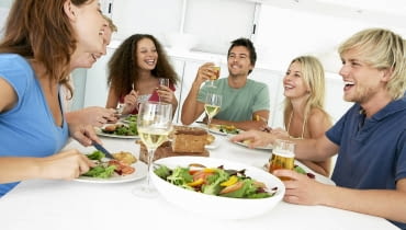 krzesła, stoły, aranżacja wnętrz, jadalnia