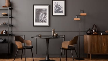 Czarne ściany - pomysły na aranżację Czarne ściany - pomysły na aranżację