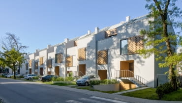 Osiedle Leśna w Otwocku - projekt pracowni 77 Studio architektury Osiedle Leśna w Otwocku - projekt pracowni 77 Studio architektury