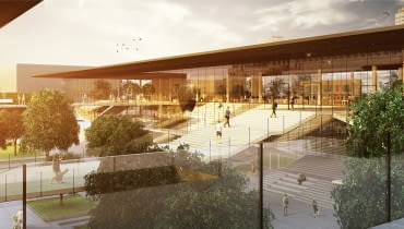 Sklep Apple na pl. Defilad w Warszawie