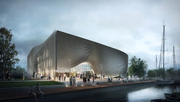 Projekt nowego Muzeum morskiego w Łebie Projekt nowego Muzeum morskiego w Łebie
